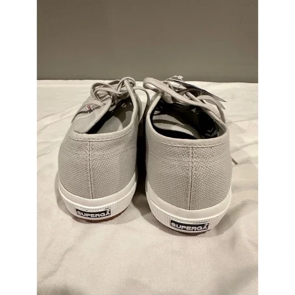 Superga 2750 Cotu Classic Canvas Lowtop Sneakers Grey Unisex 8.5M 10W NWOB - Picture 6 of 6